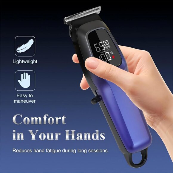 Professional Hair Clippers –1800mAh Battery Rechargeable, Precision Trimming - Picture 4 of 6